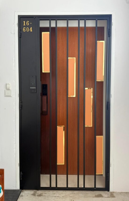 MyDigitalLock - Kato-2K-Gold-Leather-Gate