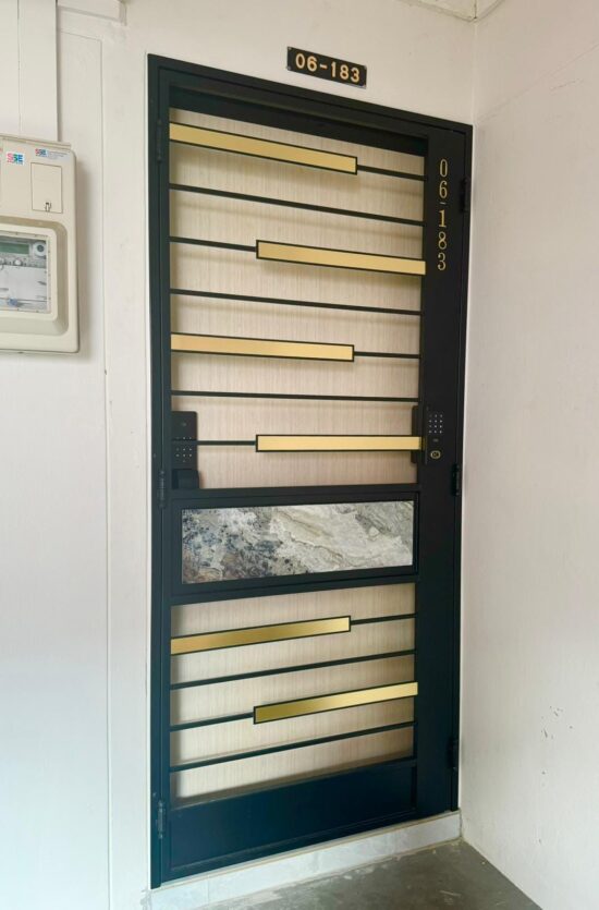 MyDigitalLock - Kato-2K-Gold-Leather-Gate