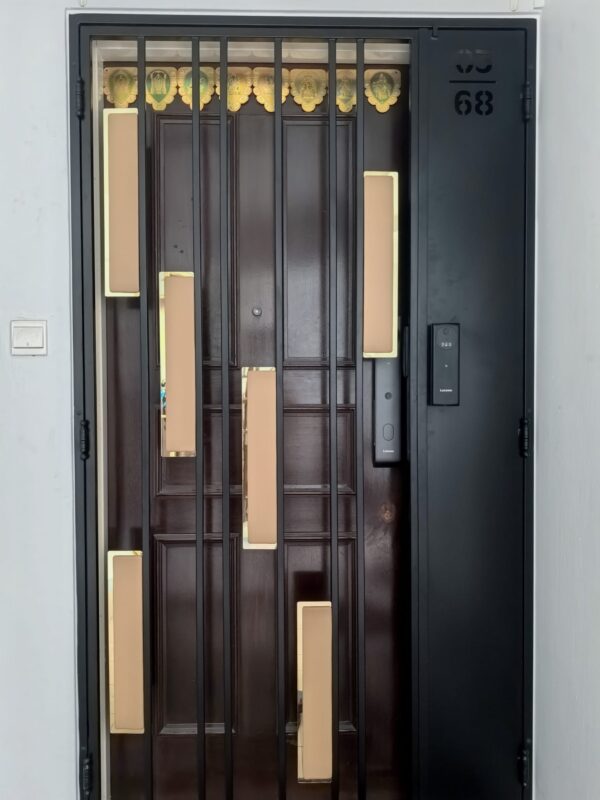 MyDigitalLock - kKato-2K-Gold-Leather-Gate
