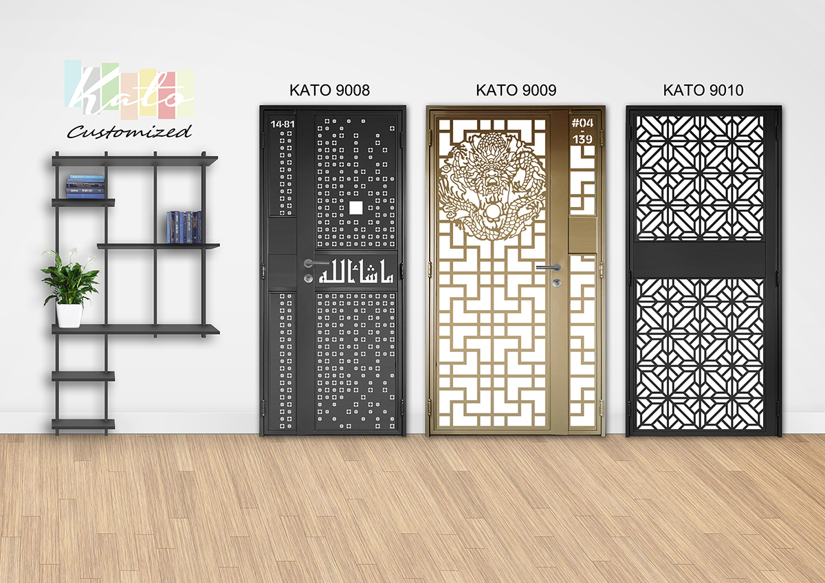 MyDigitalLock - Kato Mild steel Gate-presentation
