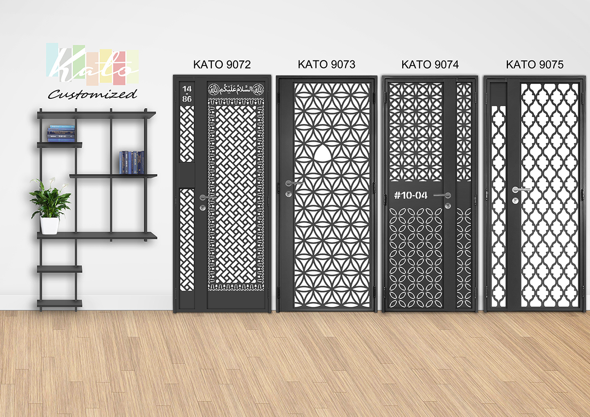 MyDigitalLock - Kato Mild steel Gate-presentation