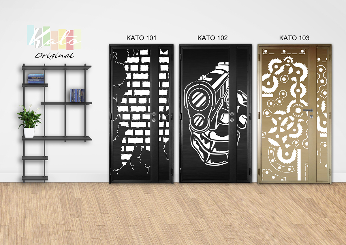 MyDigitalLock - Kato Mild steel Gate-presentation
