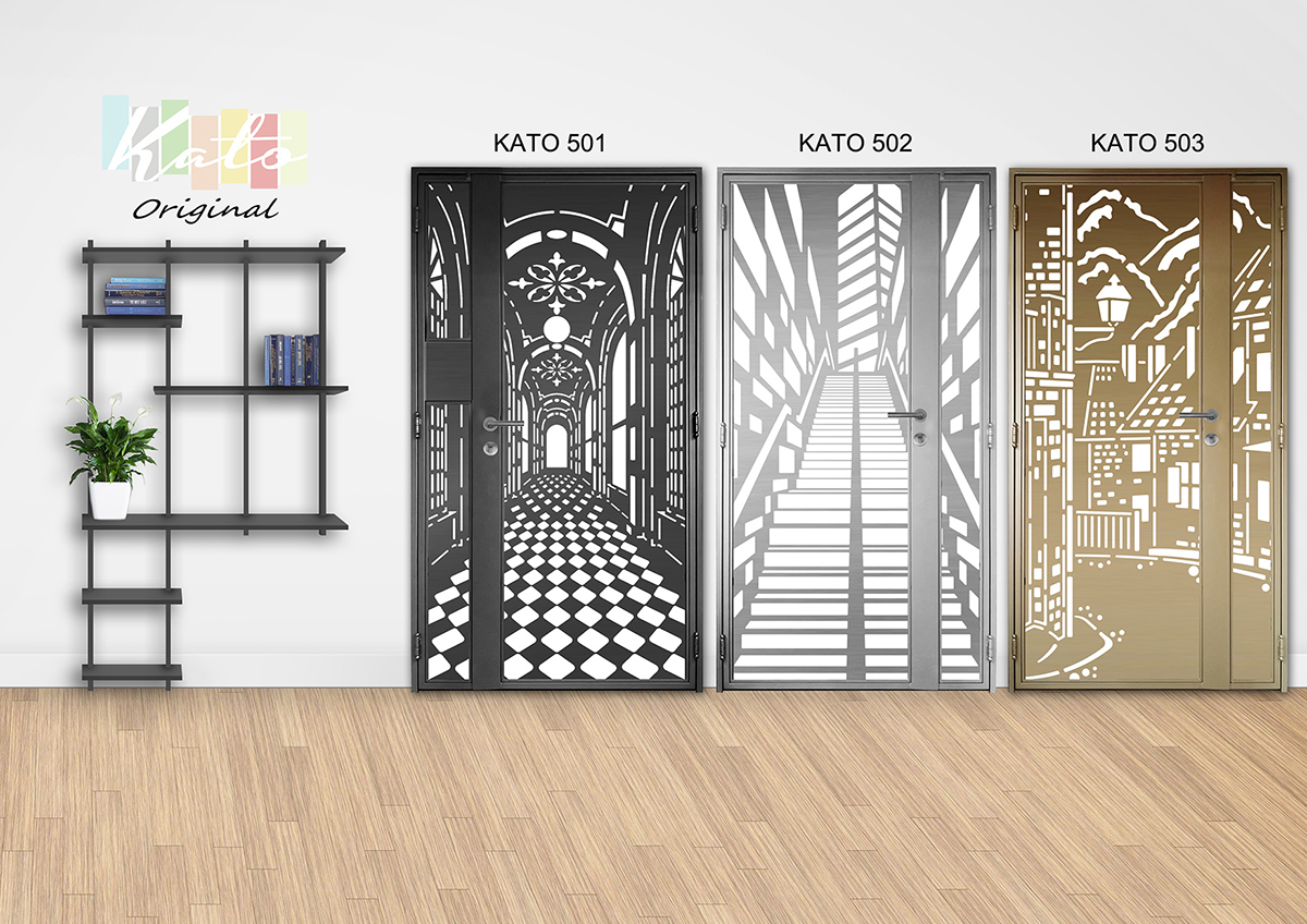 MyDigitalLock - Kato Mild steel Gate-presentation
