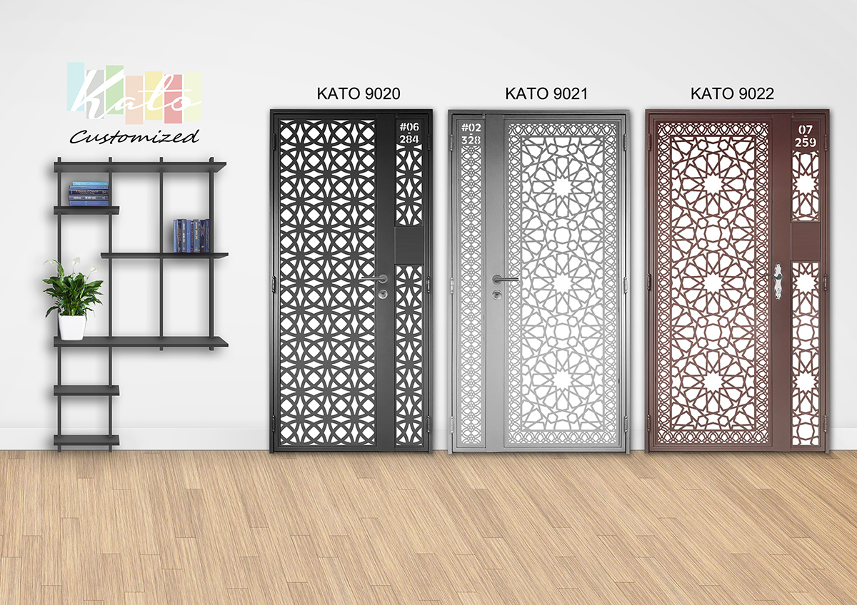 MyDigitalLock - Kato Mild steel Gate-presentation