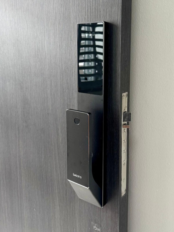 Lusano Space X+ Digital Door Lock (Black) - Installation