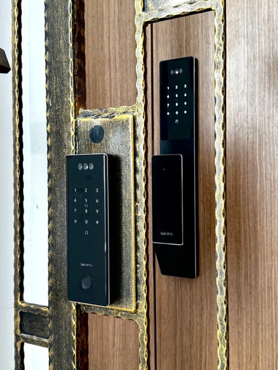 Lusano Space X+ Digital Door Lock (Black) - Installation
