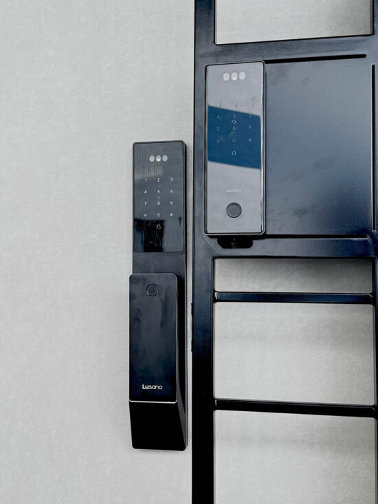 Lusano Space X+ Digital Door Lock (Black) - Installation