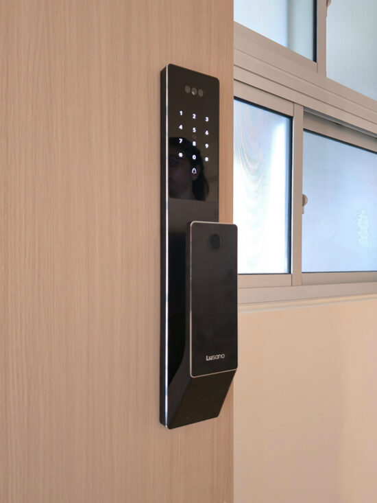 Lusano Space X+ Digital Door Lock (Black) - Installation