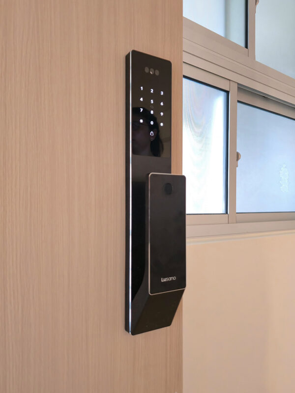Lusano Space X+ Digital Door Lock (Black) - Installation
