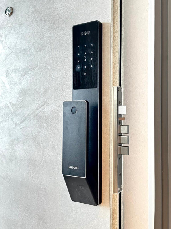 Lusano Space X+ Digital Door Lock (Black) - Installation