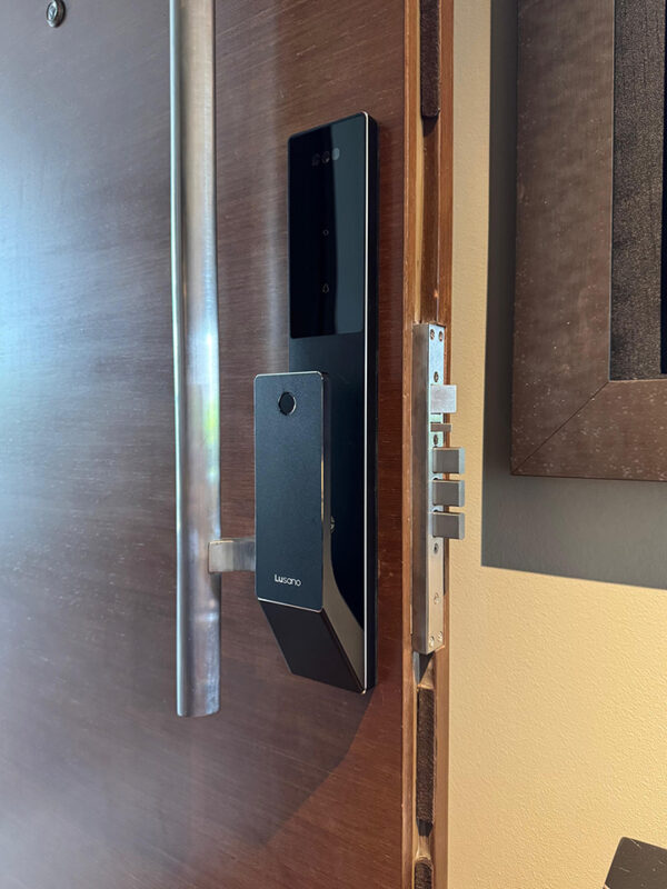 Lusano Space X+ Digital Door Lock (Black) - Installation