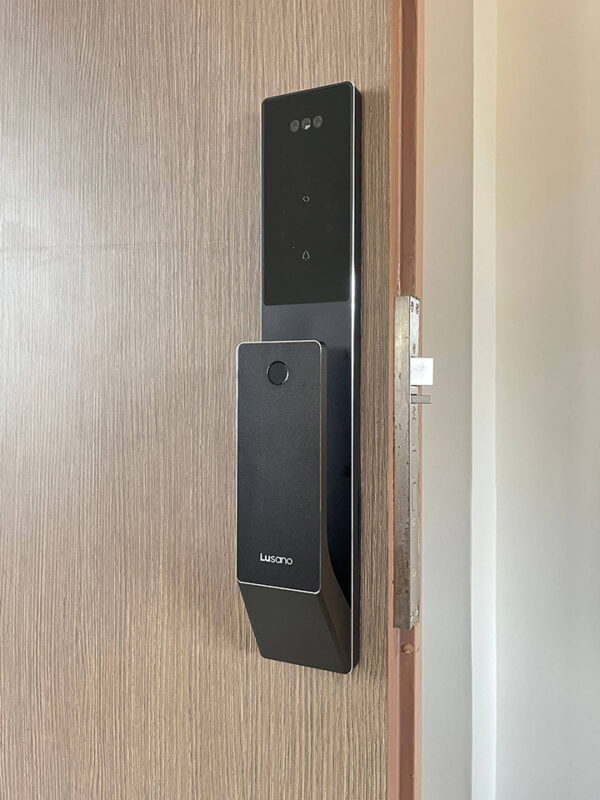 Lusano Space X+ Digital Door Lock (Black) - Installation