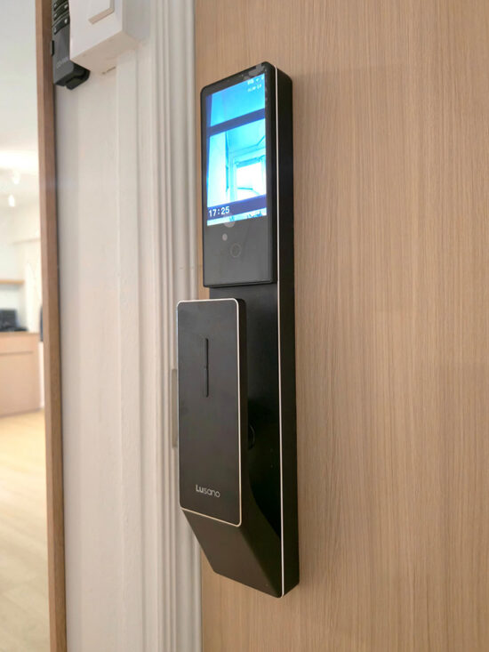 Lusano Space X+ Digital Door Lock (Black) - Installation