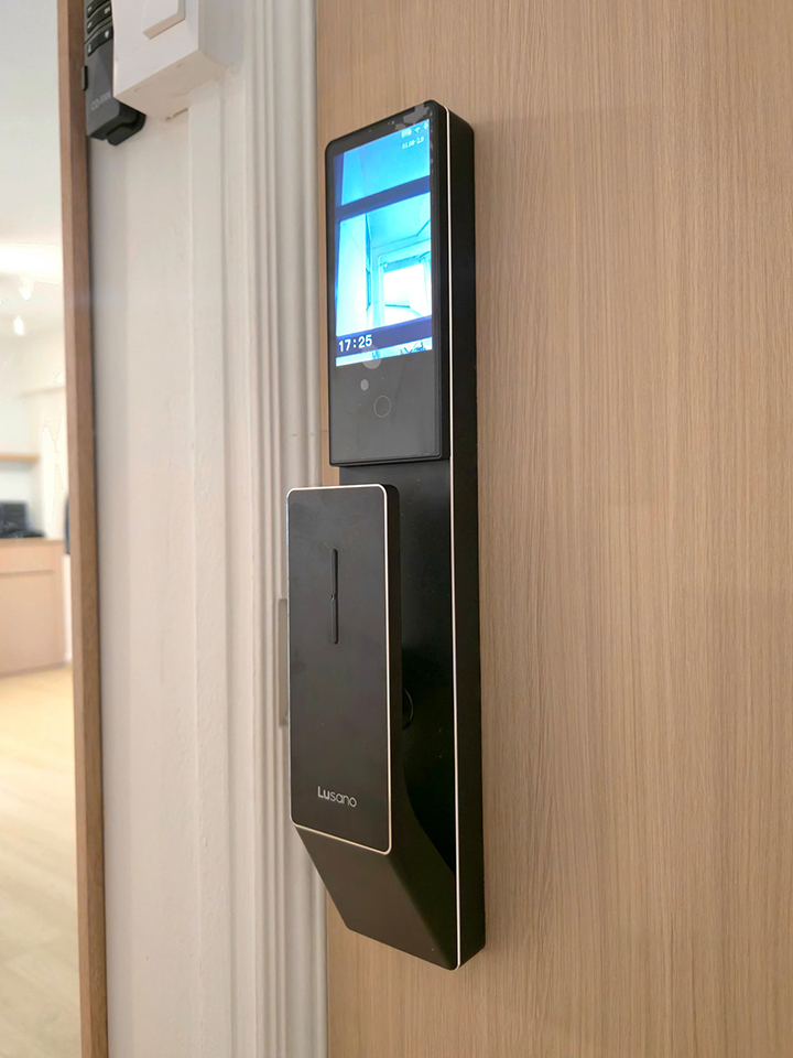Lusano Space X+ Digital Door Lock (Black) - Installation