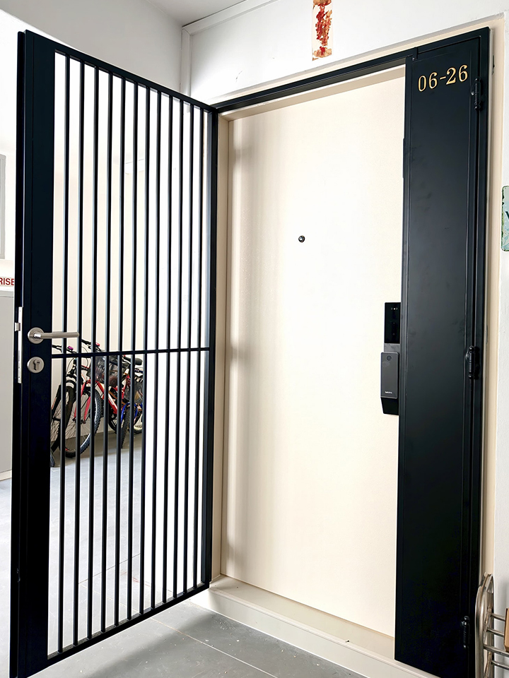 Lusano Space X+ Digital Door Lock (Black) - Installation