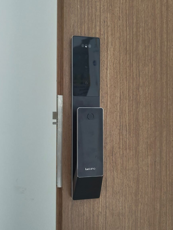 Lusano Space X+ Digital Door Lock (Black) - Installation