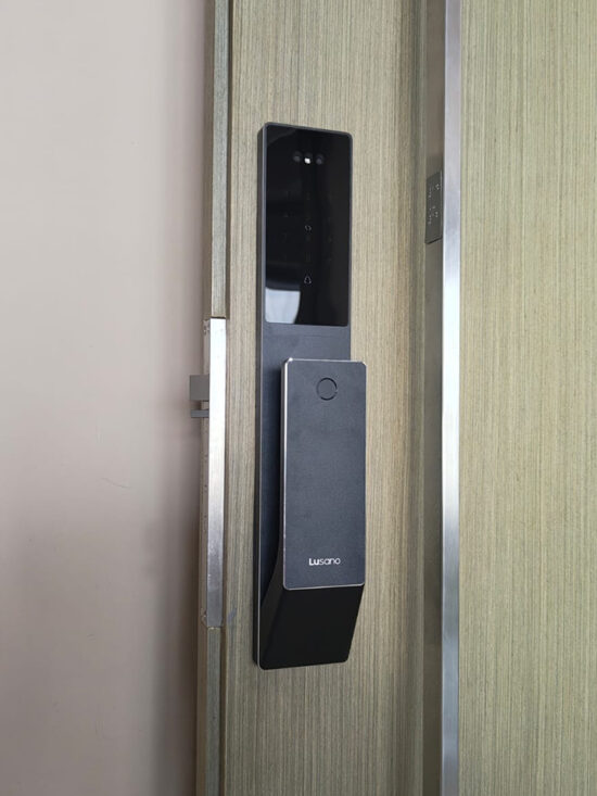 Lusano Space X+ Digital Door Lock (Black) - Installation