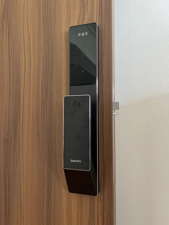 Lusano Space X+ Digital Door Lock (Black) - Installation