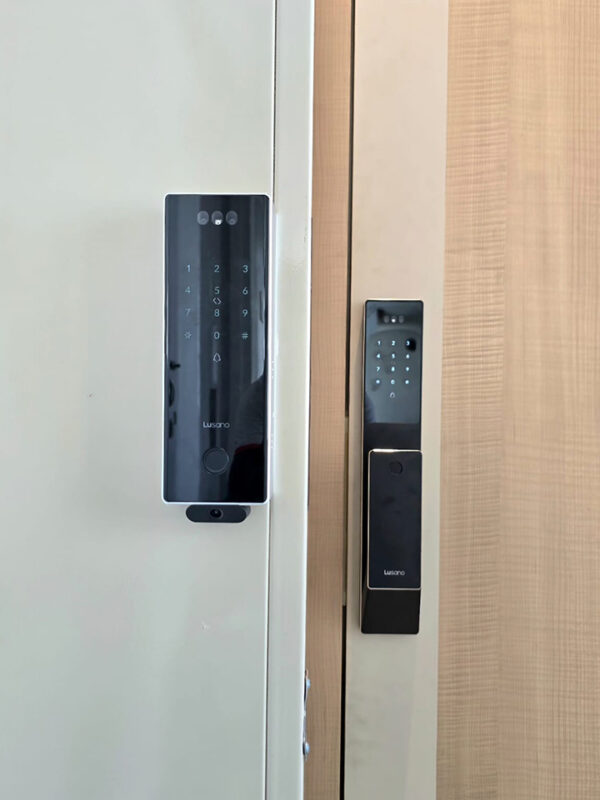 Lusano Space X+ Digital Door Lock (Black) - Installation