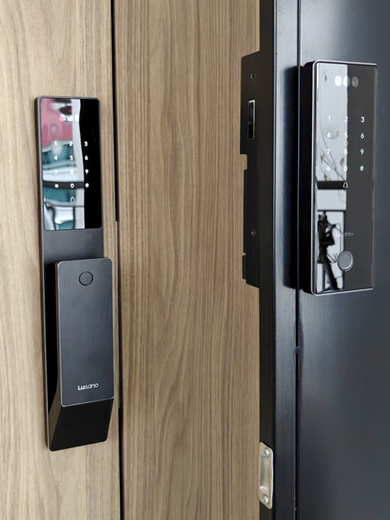Lusano Space X+ Digital Door Lock (Black) - Installation