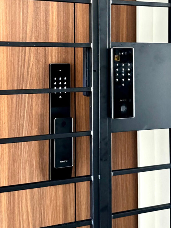 Lusano Space X+ Digital Door Lock (Black) - Installation