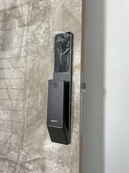 Lusano Space X+ Digital Door Lock (Black) - Installation