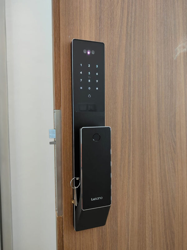Lusano Space X+ Digital Door Lock (Black) - Installation