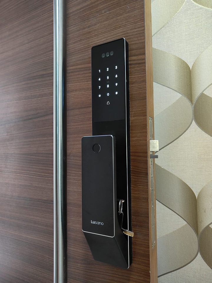 Lusano Space X+ Digital Door Lock (Black) - Installation