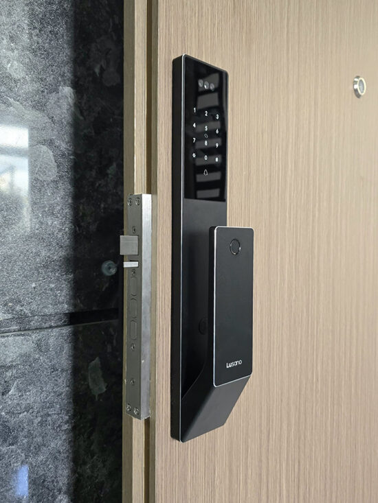 Lusano Space X+ Digital Door Lock (Black) - Installation
