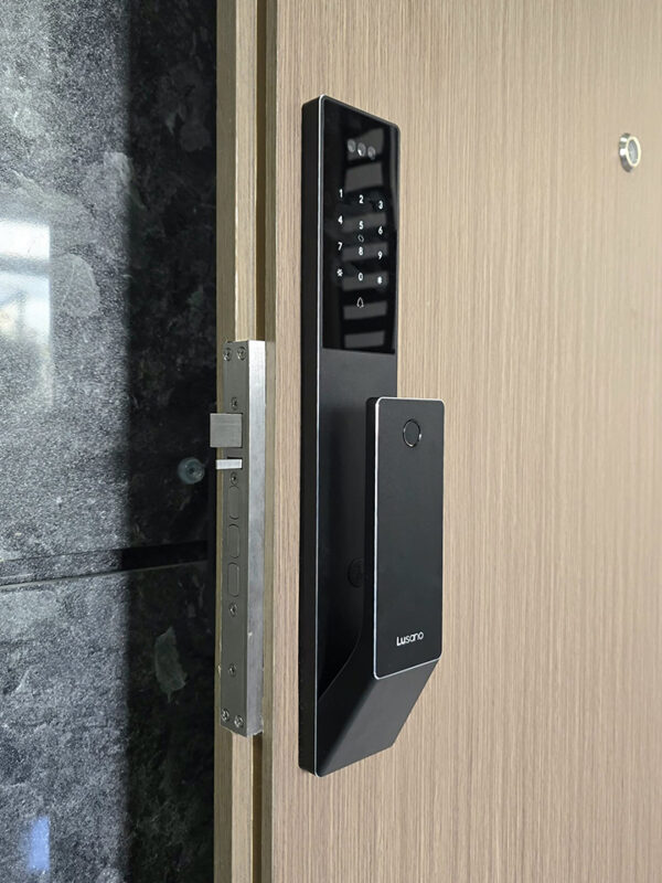 Lusano Space X+ Digital Door Lock (Black) - Installation