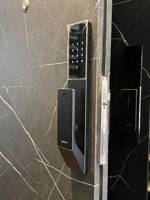 Lusano Space X+ Digital Door Lock (Black) - Installation