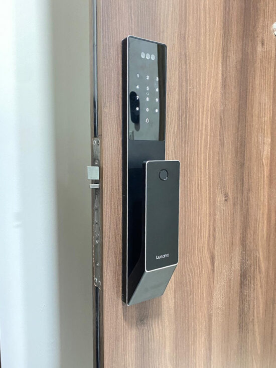 Lusano Space X+ Digital Door Lock (Black) - Installation