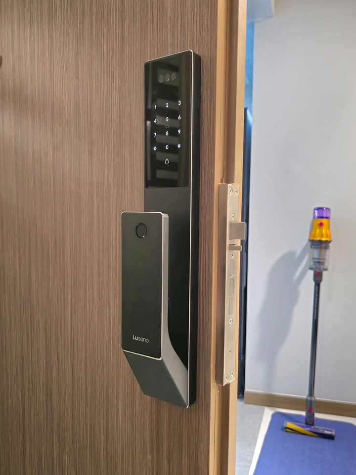 Lusano Space X+ Digital Door Lock (Black) - Installation