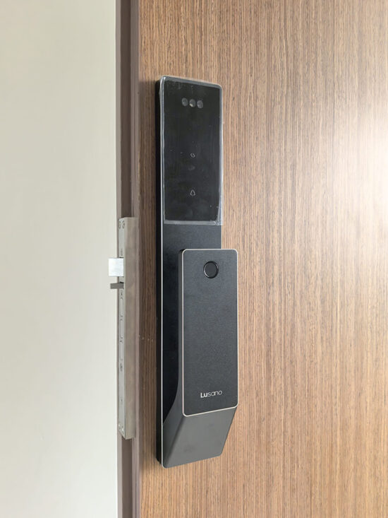Lusano Space X+ Digital Door Lock (Black) - Installation