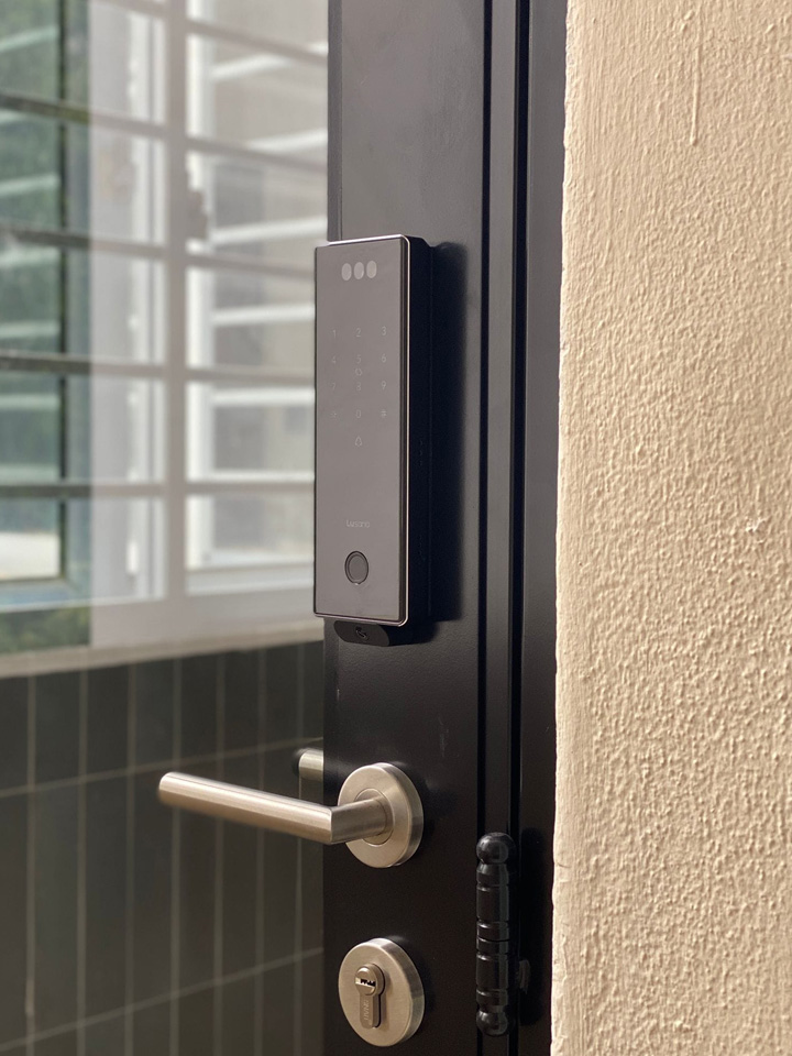 Lusano Space X+ Digital Door Lock (Black) - Installation