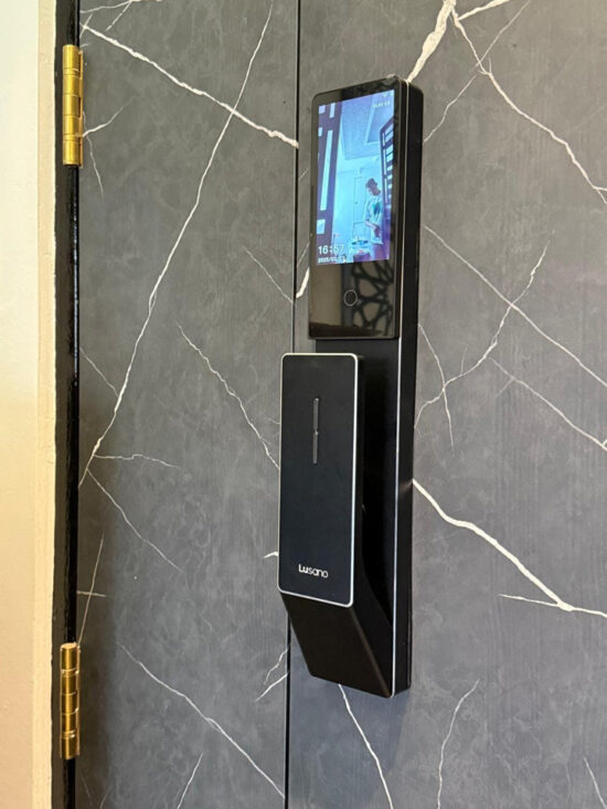 Lusano Space X+ Digital Door Lock (Black) - Installation
