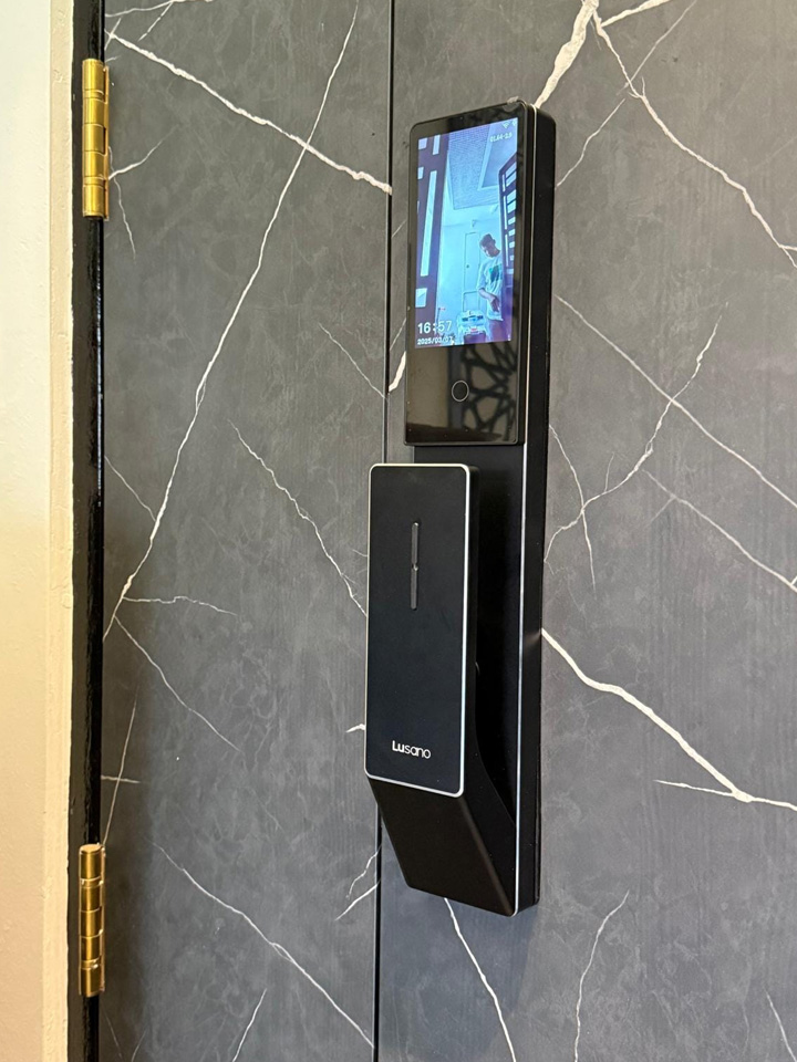 Lusano Space X+ Digital Door Lock (Black) - Installation