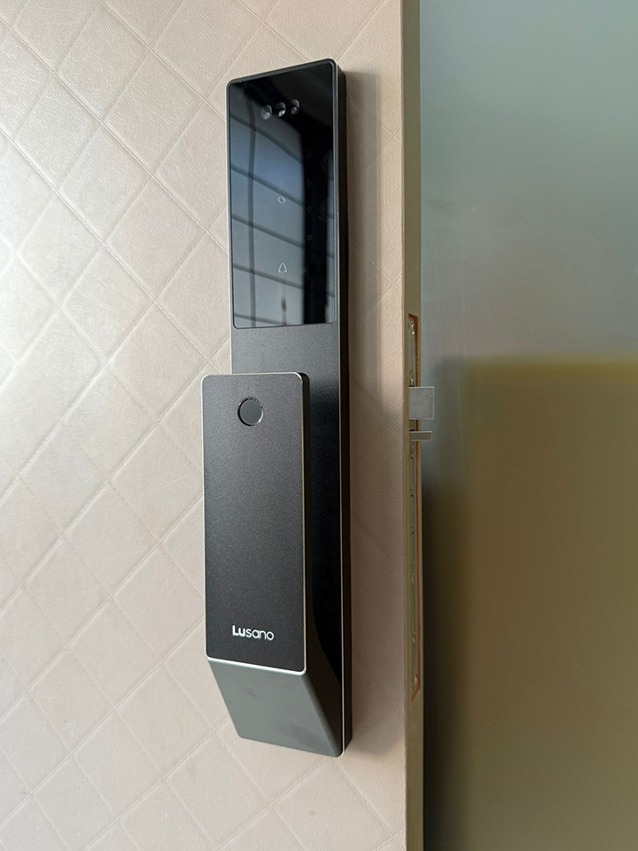 Lusano Space X+ Digital Door Lock (Black) - Installation