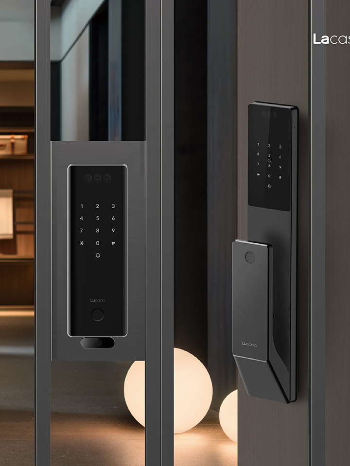 Lusano Space X+ Digital Door Lock (Black) - Installation