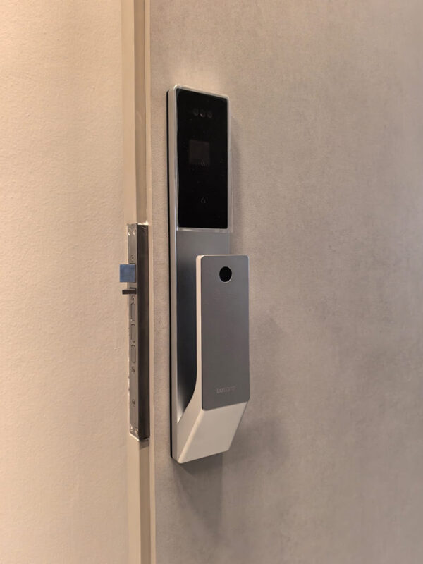 Lusano Space X+ Digital Door Lock (Silver) - Installation