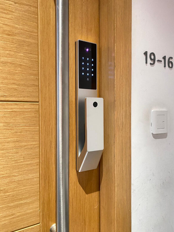 Lusano Space X+ Digital Door Lock (Silver) - Installation