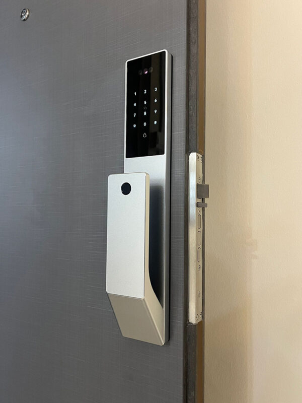 Lusano Space X+ Digital Door Lock (Silver) - Installation
