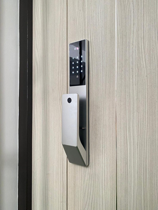Lusano Space X+ Digital Door Lock (Silver) - Installation