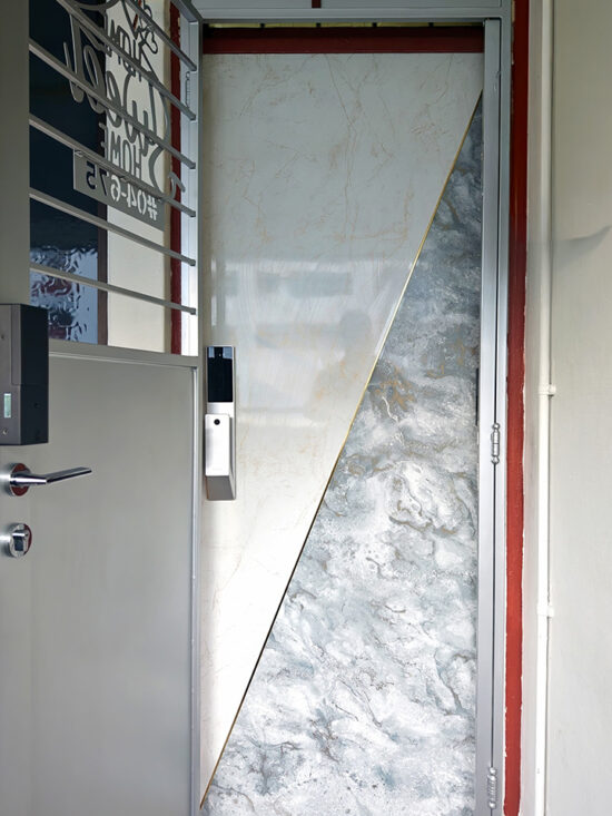 Lusano-Space-X-Digital-Door-Lock-Silver-Installation