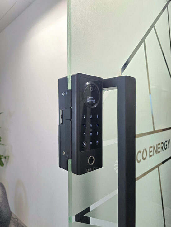 Lusano Glass Digital Lock With Tuya Wi-Fi 5G Installation