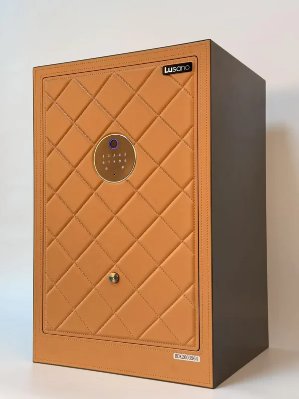 MyDigitalLock - Lusano-Leather-Safe-60-Brown
