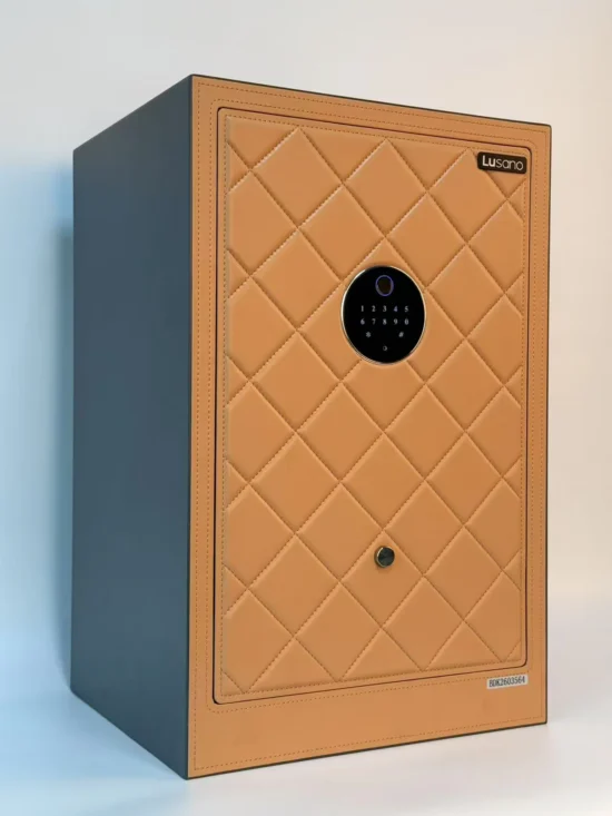 MyDigitalLock - Lusano-Leather-Safe-60-Brown