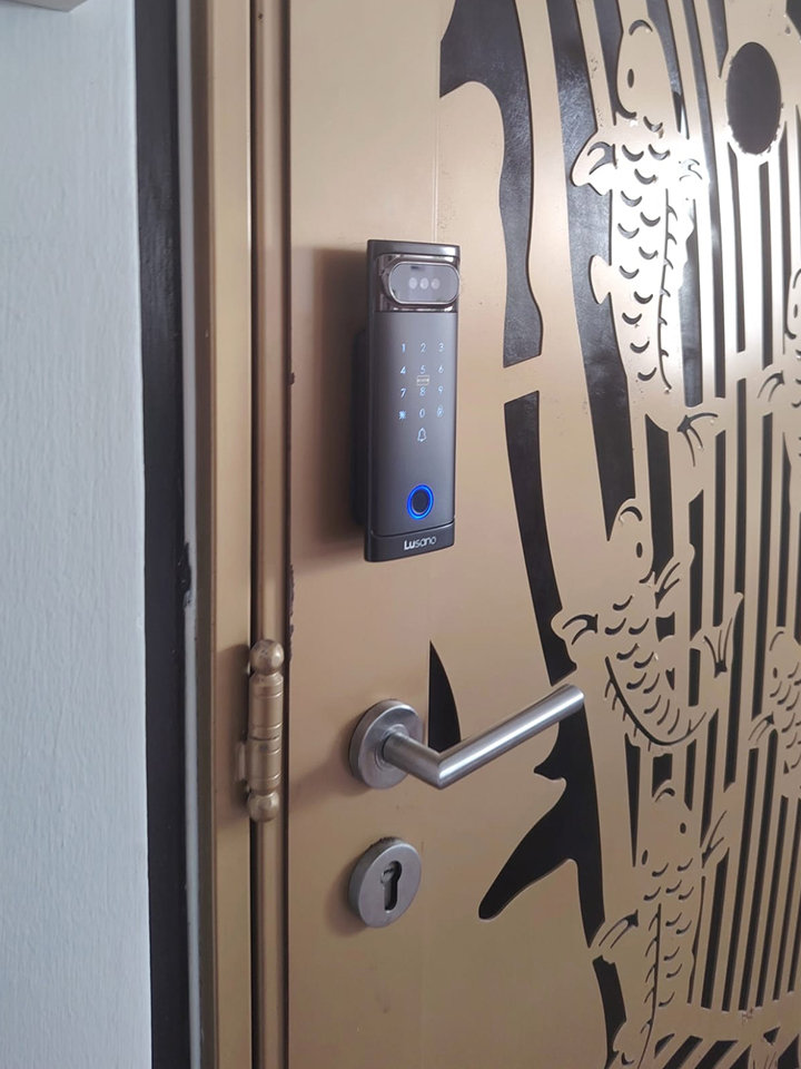 Lusano+ Cyber X Gate Digital Lock New - installation