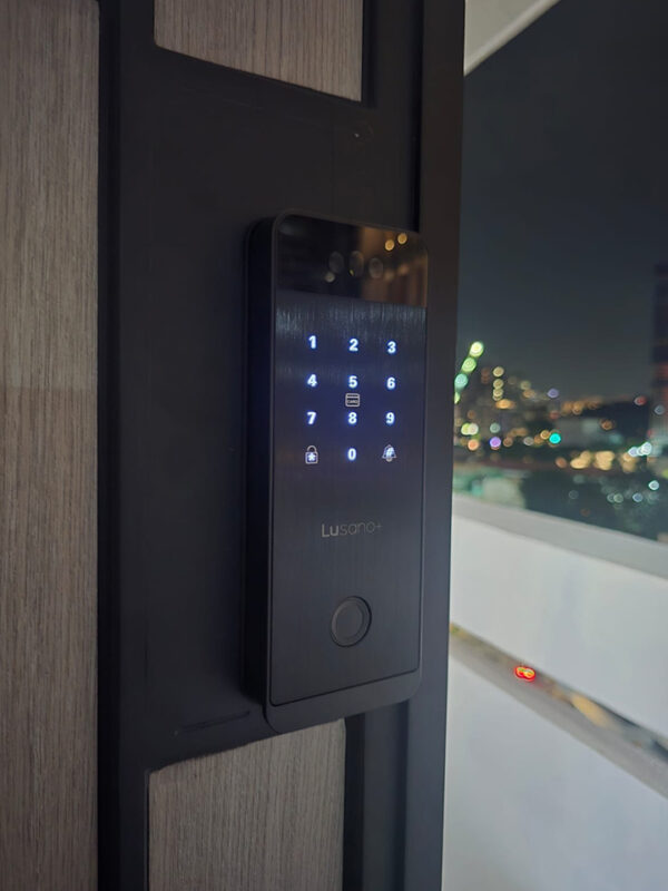 Lusano+ Meteor Gate Digital Lock - installation