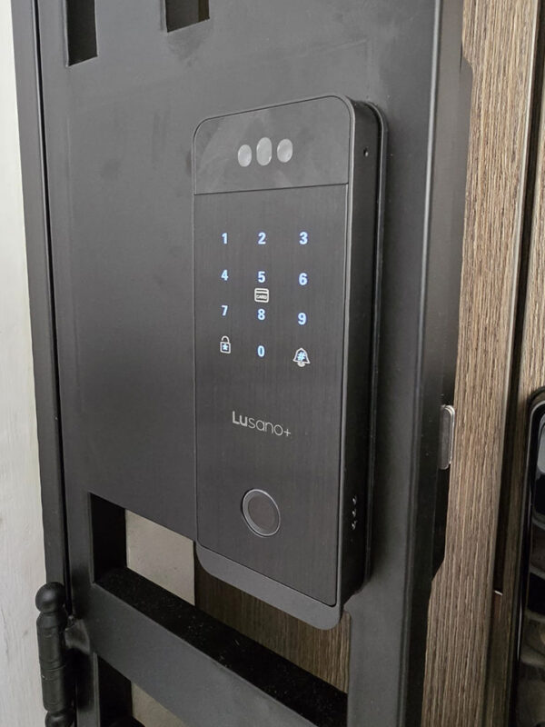Lusano+ Meteor Gate Digital Lock - installation